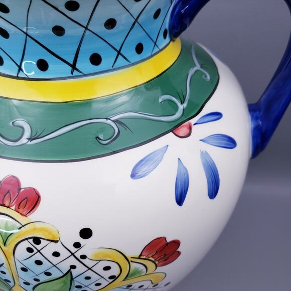 Tabletops Gallery Benito Large Beverage Crock With Lid Dispenser - Picture 9 of 16